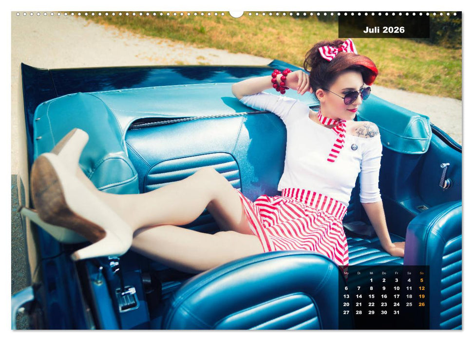 Rockabilly - Back to the 50s (CALVENDO Premium Wandkalender 2026)
