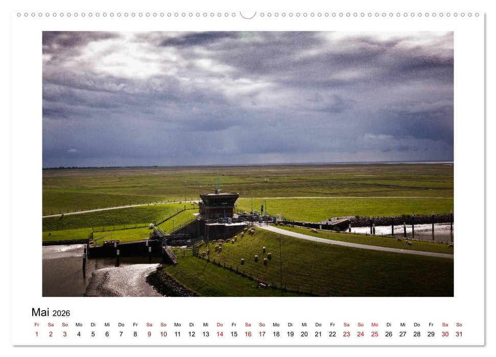 Friedrichskoog Spitze (CALVENDO Premium Wandkalender 2026)