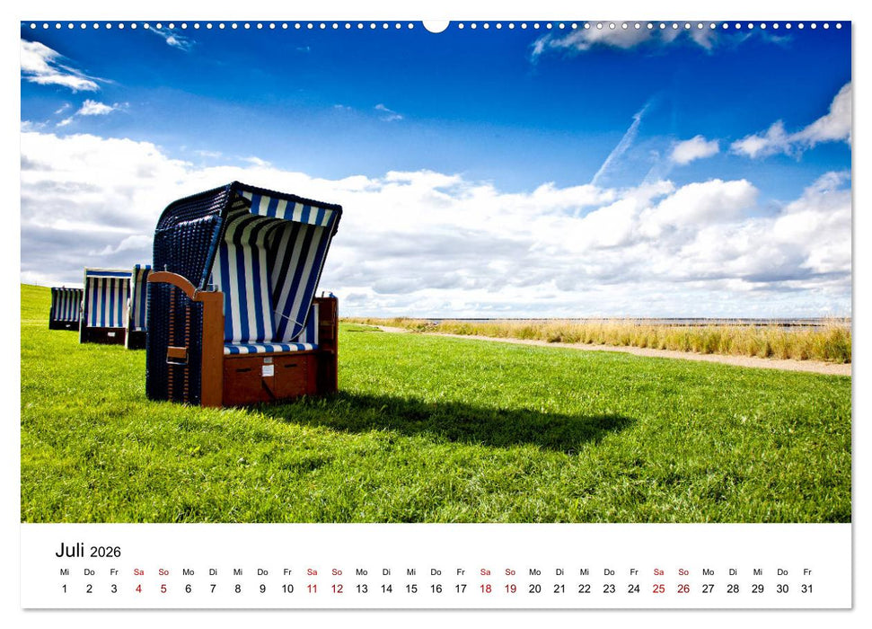 Friedrichskoog Spitze (CALVENDO Premium Wandkalender 2026)