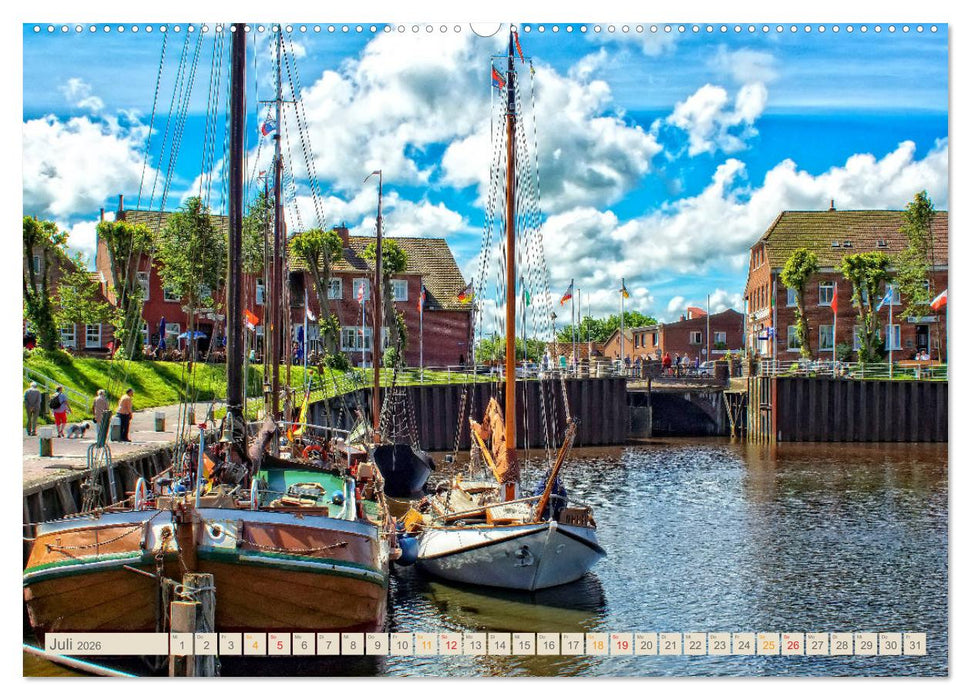 Reise an die Nordsee - Carolinensiel (CALVENDO Premium Wandkalender 2026)