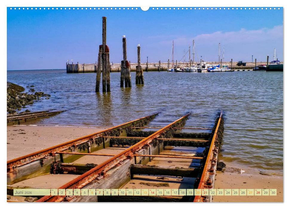 Reise an die Nordsee - Neuharlingersiel (CALVENDO Premium Wandkalender 2026)
