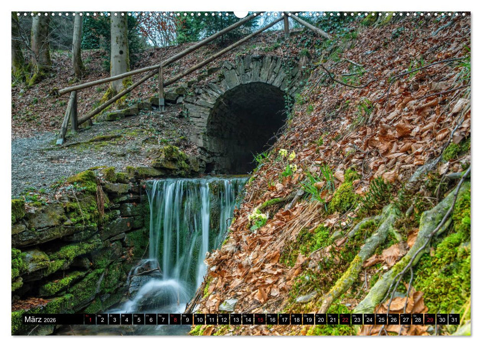 Brücken des Landkreises Sonneberg (CALVENDO Premium Wandkalender 2026)