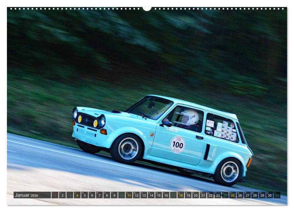 OLDTIMER BERGRENNEN - Kleine Flitzer (CALVENDO Wandkalender 2026)