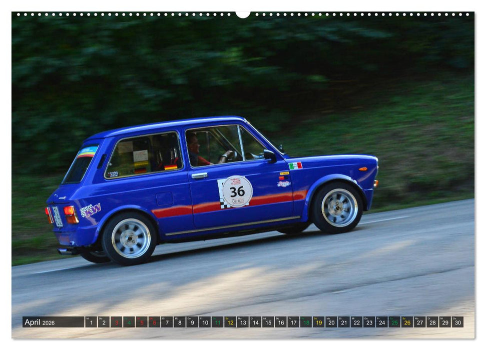 OLDTIMER BERGRENNEN - Kleine Flitzer (CALVENDO Wandkalender 2026)