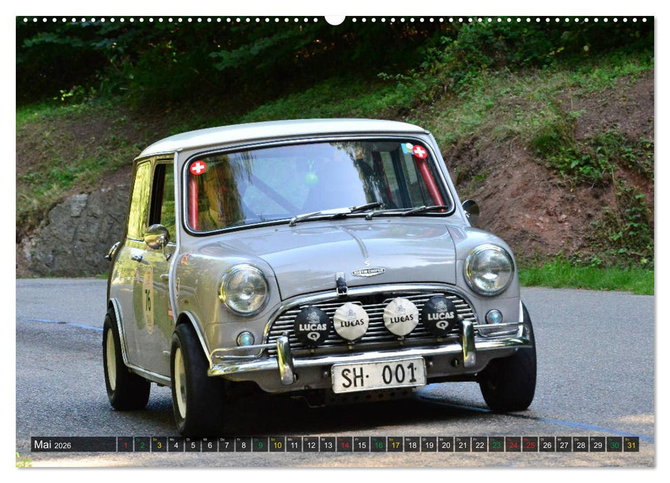 OLDTIMER BERGRENNEN - Kleine Flitzer (CALVENDO Wandkalender 2026)