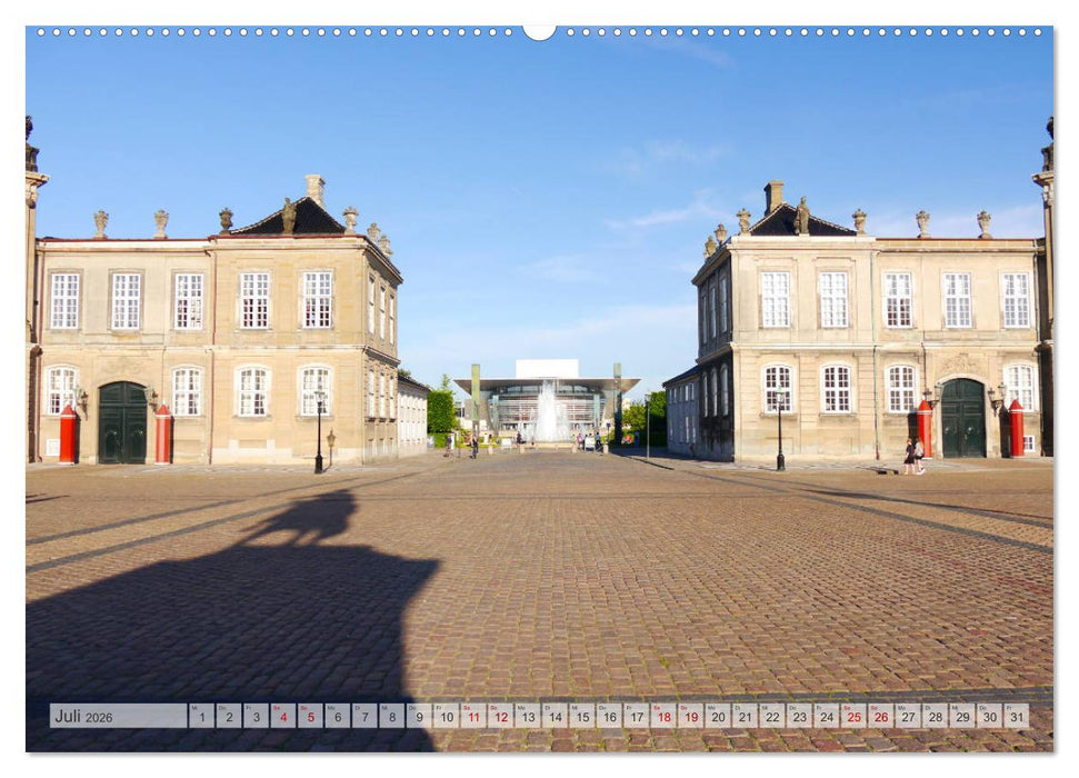 Kopenhagen. Dänemarks schöne bunte Metropole (CALVENDO Premium Wandkalender 2026)