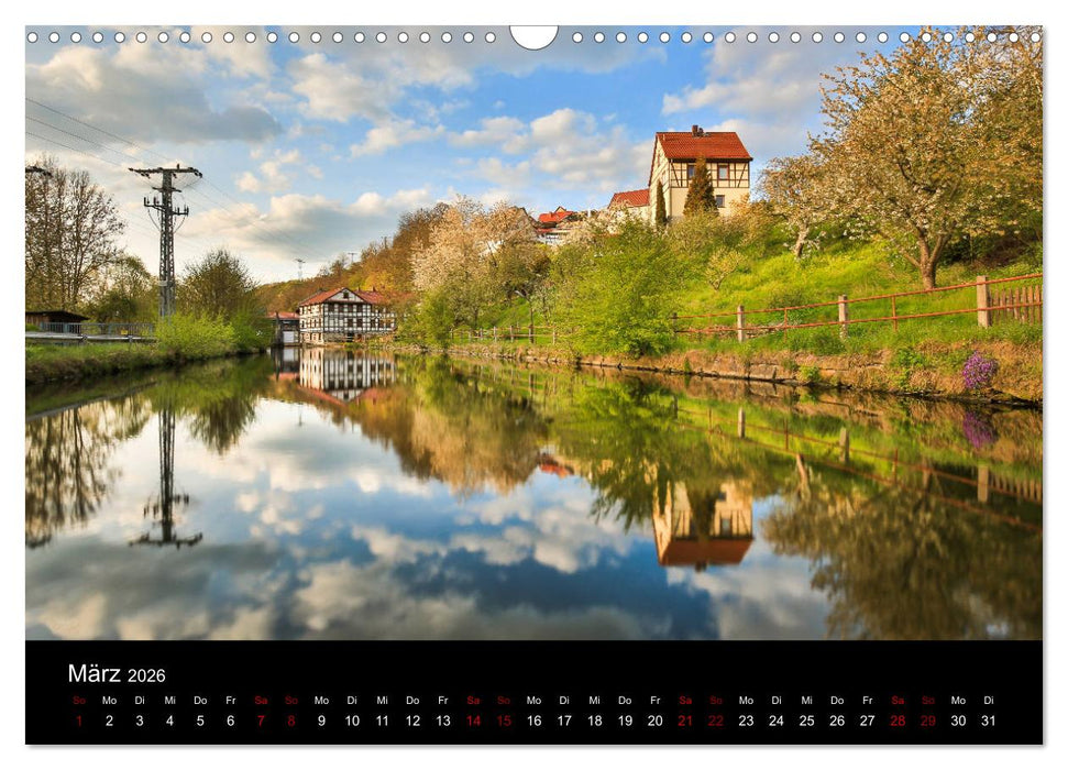 Rudolstadt bei Tag und Nacht (CALVENDO Wandkalender 2026)