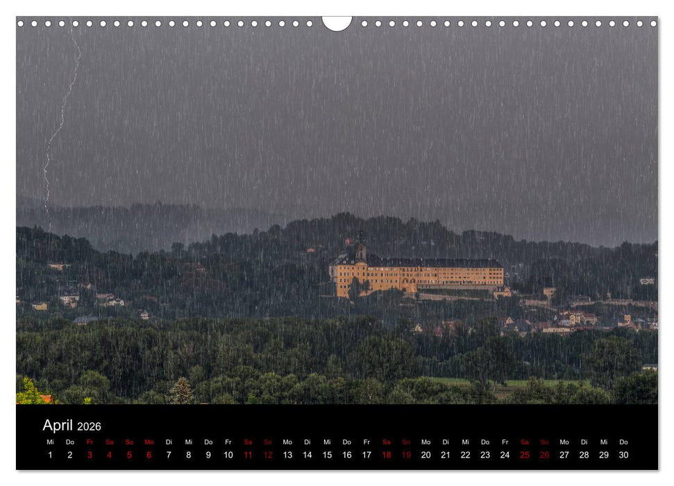 Rudolstadt bei Tag und Nacht (CALVENDO Wandkalender 2026)