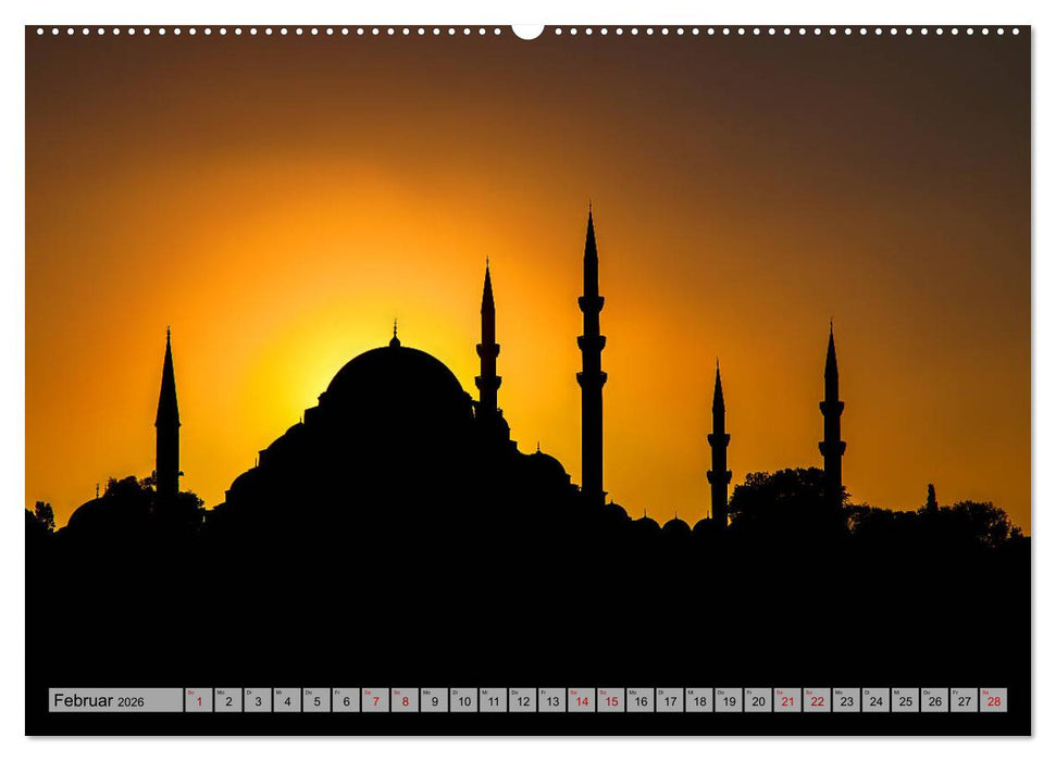 Istanbul - Im Schnittpunkt von Kulturen und Kontinenten (CALVENDO Premium Wandkalender 2026)