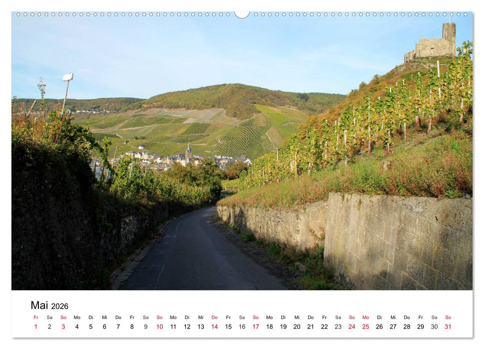 Bernkastel-Kues an der Mosel (CALVENDO Premium Wandkalender 2026)