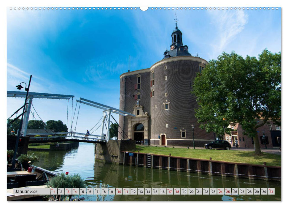 Ungewöhnliches Nordholland (CALVENDO Premium Wandkalender 2026)