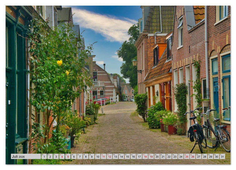 Ungewöhnliches Nordholland (CALVENDO Premium Wandkalender 2026)