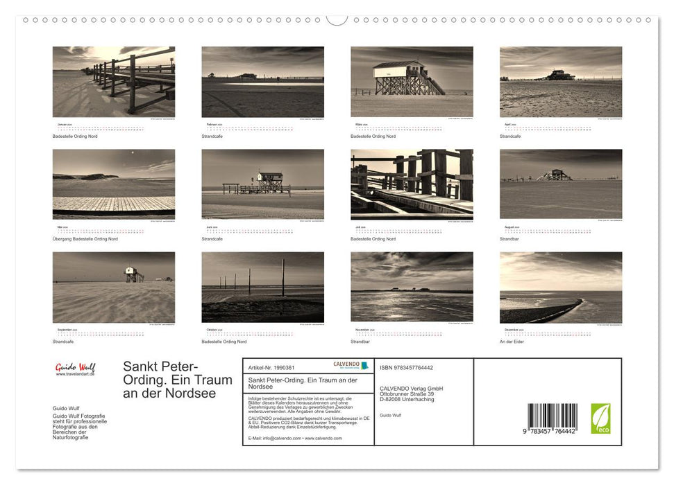 Sankt Peter-Ording. Ein Traum an der Nordsee (CALVENDO Premium Wandkalender 2026)