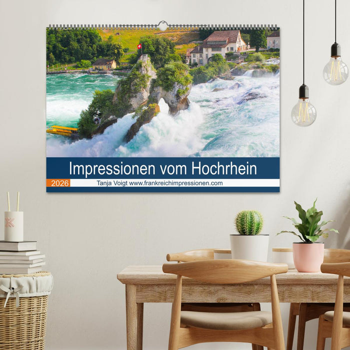 Impressionen vom Hochrhein (CALVENDO Wandkalender 2026)