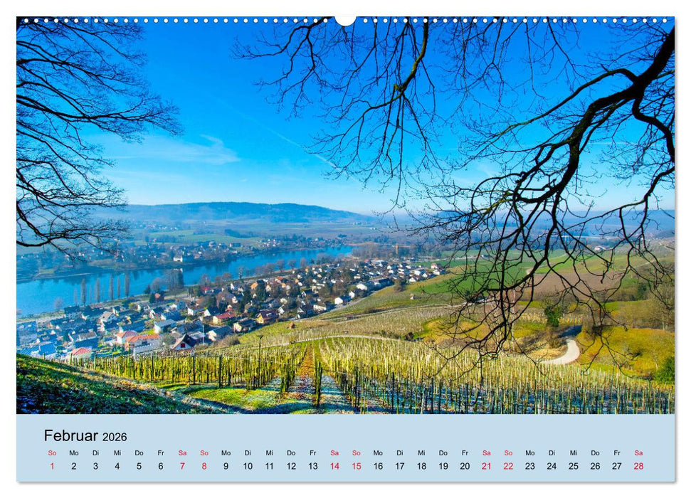 Impressionen vom Hochrhein (CALVENDO Wandkalender 2026)