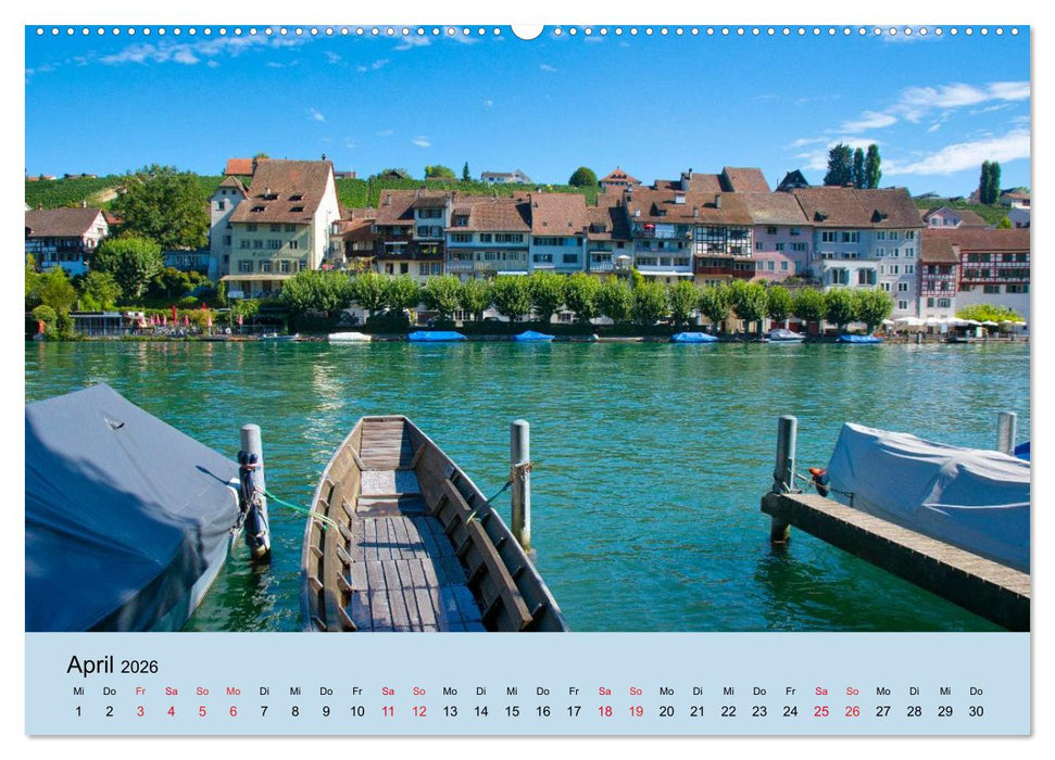 Impressionen vom Hochrhein (CALVENDO Wandkalender 2026)