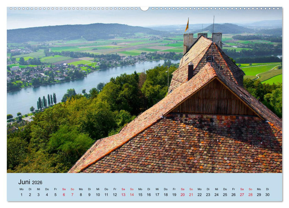 Impressionen vom Hochrhein (CALVENDO Wandkalender 2026)