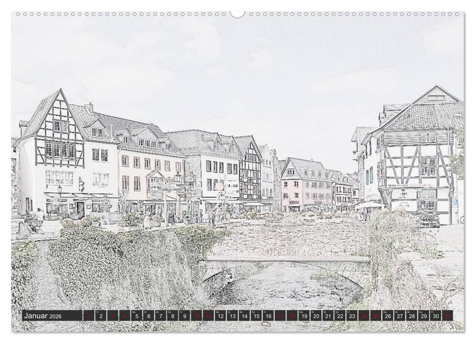 MAL-TOUR Deutschland (CALVENDO Premium Wandkalender 2026)