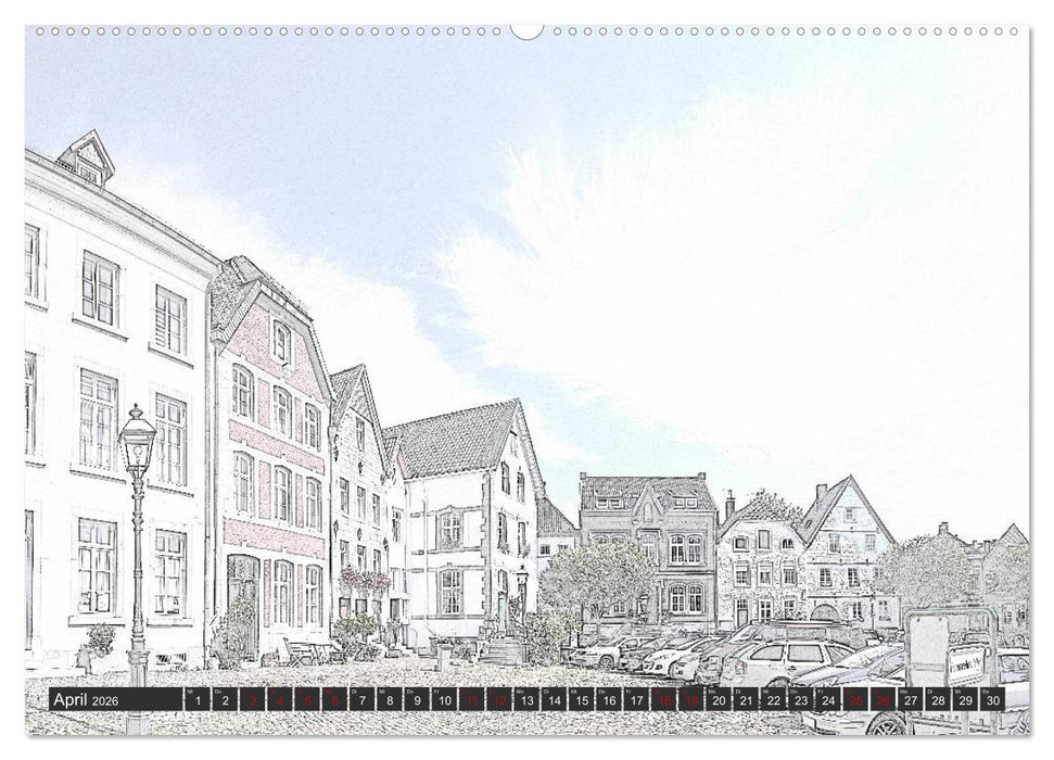 MAL-TOUR Deutschland (CALVENDO Premium Wandkalender 2026)