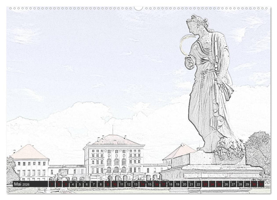 MAL-TOUR Deutschland (CALVENDO Premium Wandkalender 2026)