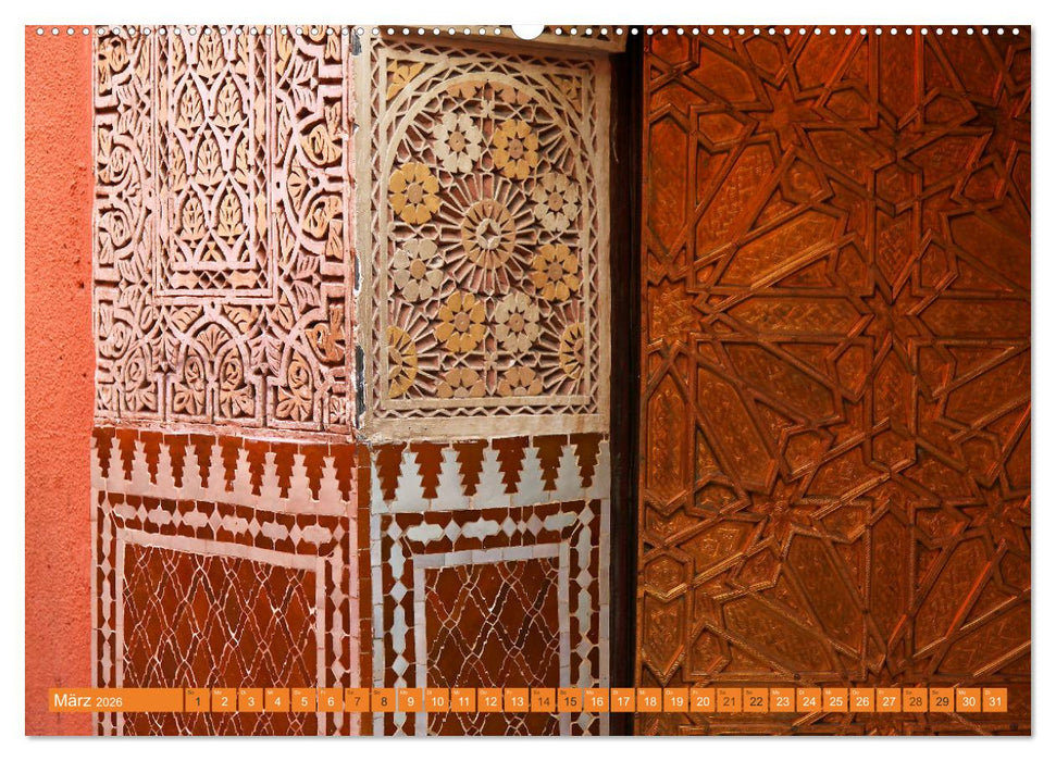 Marokkos Farben (CALVENDO Premium Wandkalender 2026)