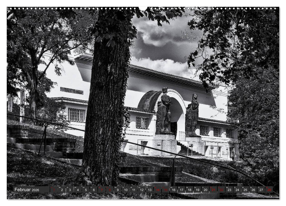 Ein Blick auf Darmstadt (CALVENDO Premium Wandkalender 2026)