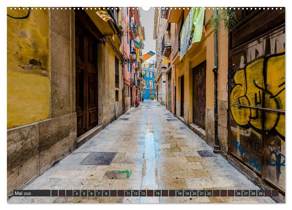 Valencia - Stadt am Turia (CALVENDO Premium Wandkalender 2026)