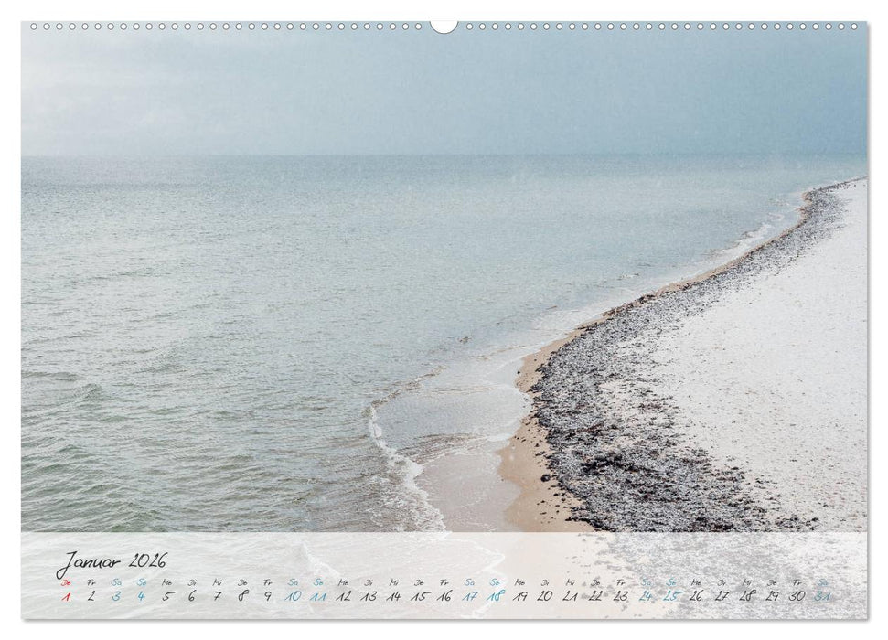 Sehnsucht Meer - Poesie der Stille (CALVENDO Premium Wandkalender 2026)