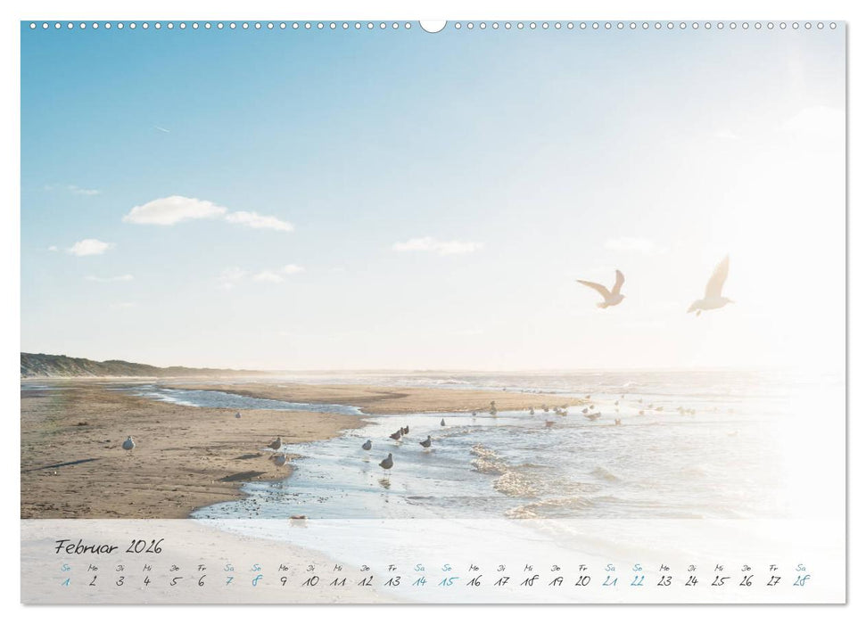 Sehnsucht Meer - Poesie der Stille (CALVENDO Premium Wandkalender 2026)
