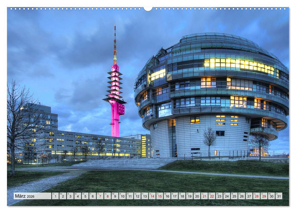 Hannover ist bunt (CALVENDO Premium Wandkalender 2026)