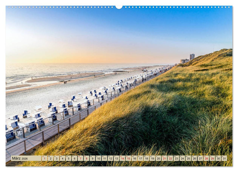 SYLT Dünenwege (CALVENDO Premium Wandkalender 2026)
