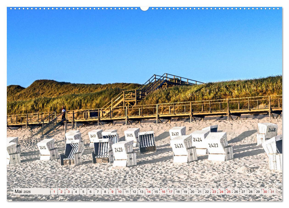 SYLT Dünenwege (CALVENDO Premium Wandkalender 2026)