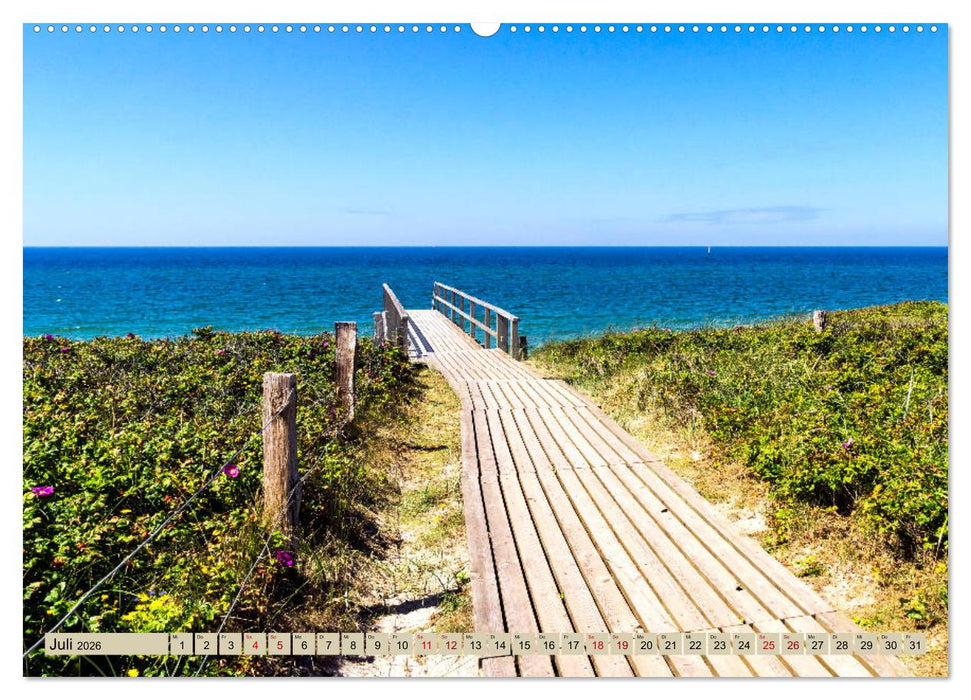 SYLT Dünenwege (CALVENDO Premium Wandkalender 2026)