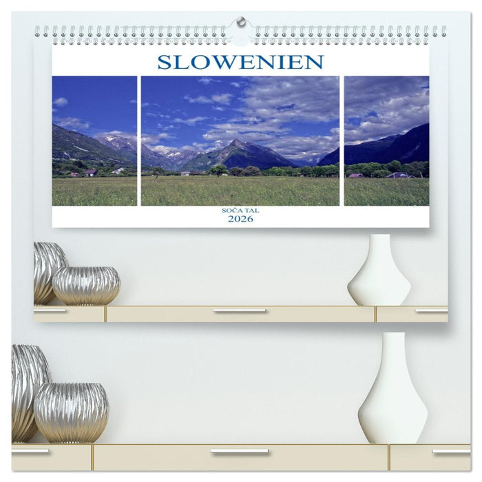 Slowenien - Soca Tal (CALVENDO Premium Wandkalender 2026)