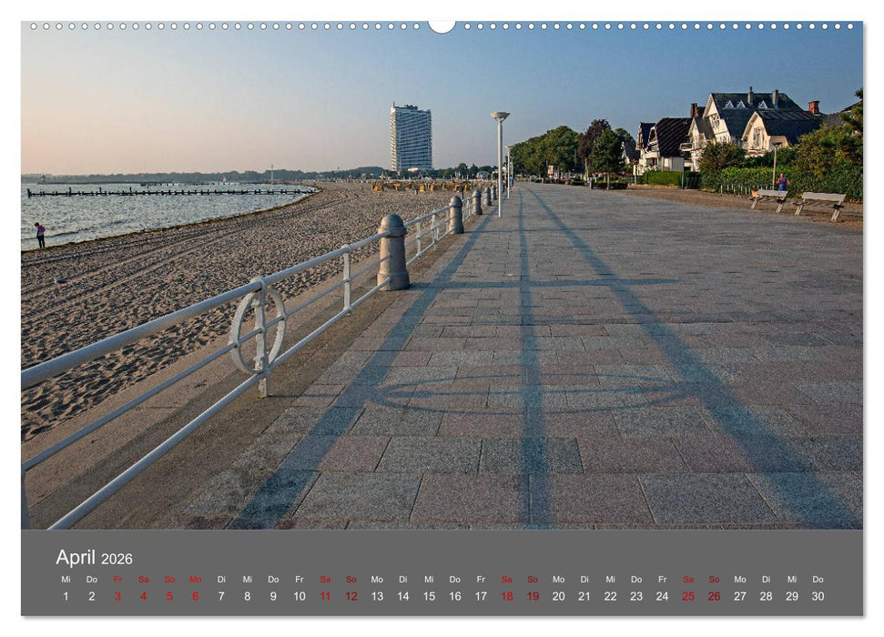 Lübecker Bucht - Travemünde - Niendorf - Timmendorf (CALVENDO Premium Wandkalender 2026)