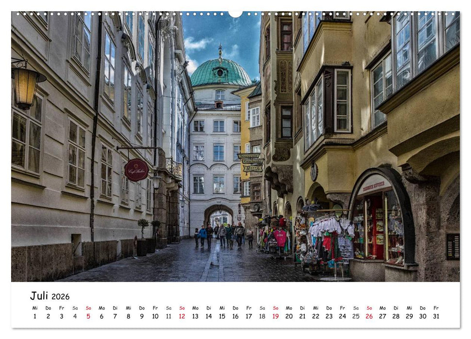 Grüße aus Innsbruck (CALVENDO Premium Wandkalender 2026)