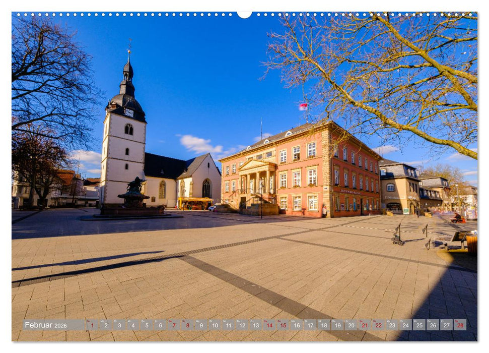 Ein Blick auf Detmold (CALVENDO Premium Wandkalender 2026)