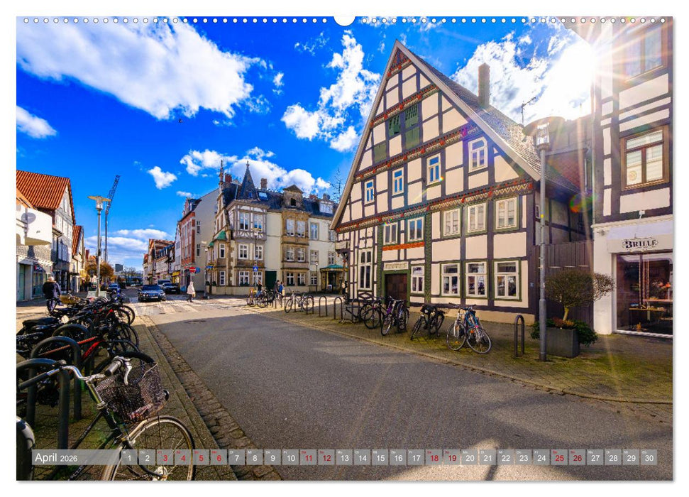 Ein Blick auf Detmold (CALVENDO Premium Wandkalender 2026)