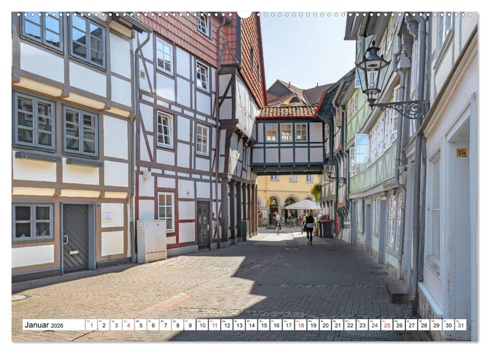Wolfenbüttel - Historisches Fachwerk (CALVENDO Wandkalender 2026)