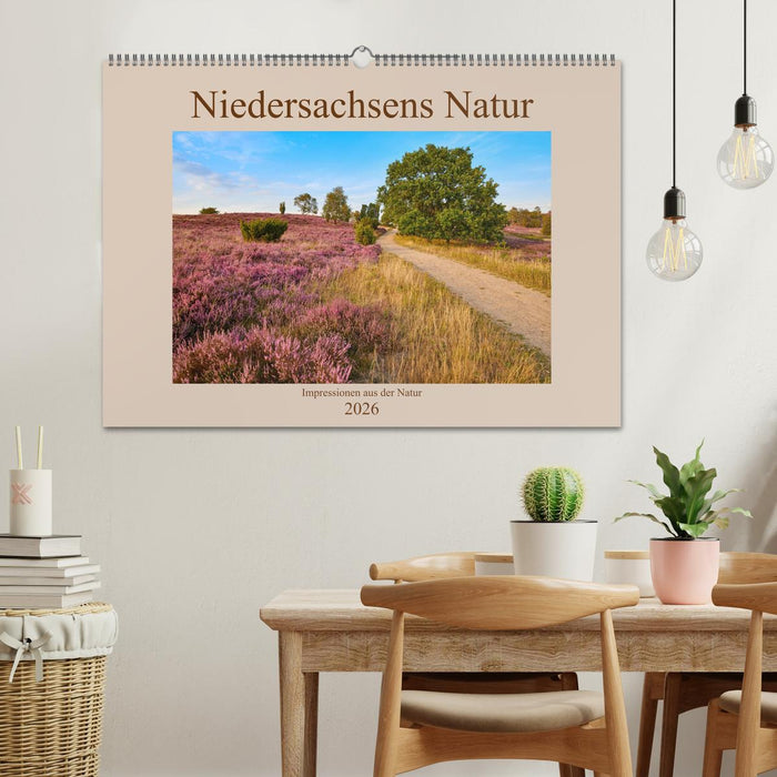 Niedersachsens Natur (CALVENDO Wandkalender 2026)