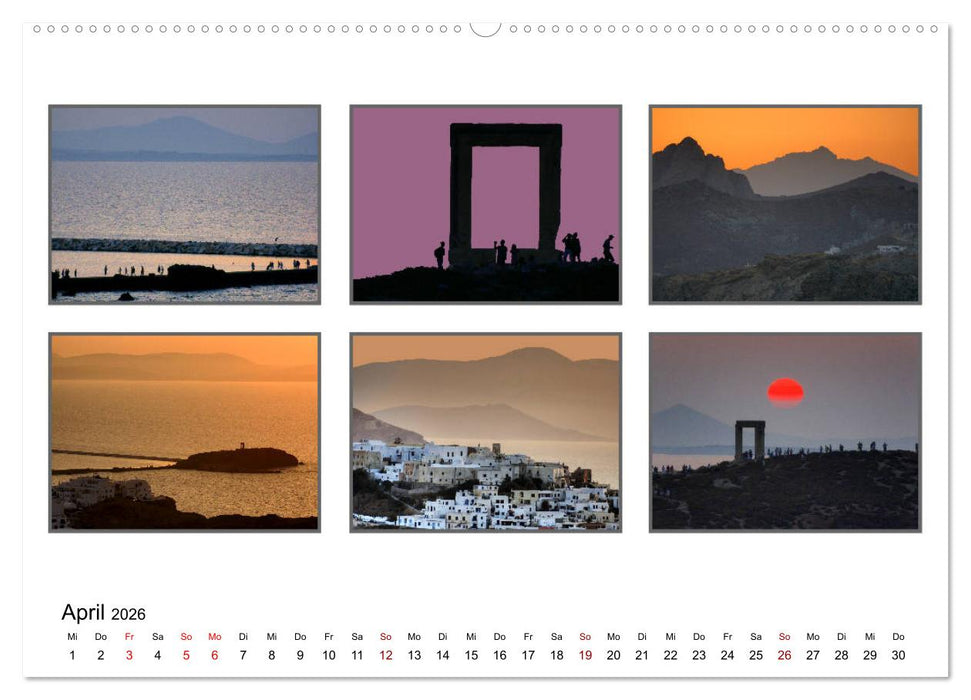 KYKLADEN Dem Licht ganz nah (CALVENDO Premium Wandkalender 2026)