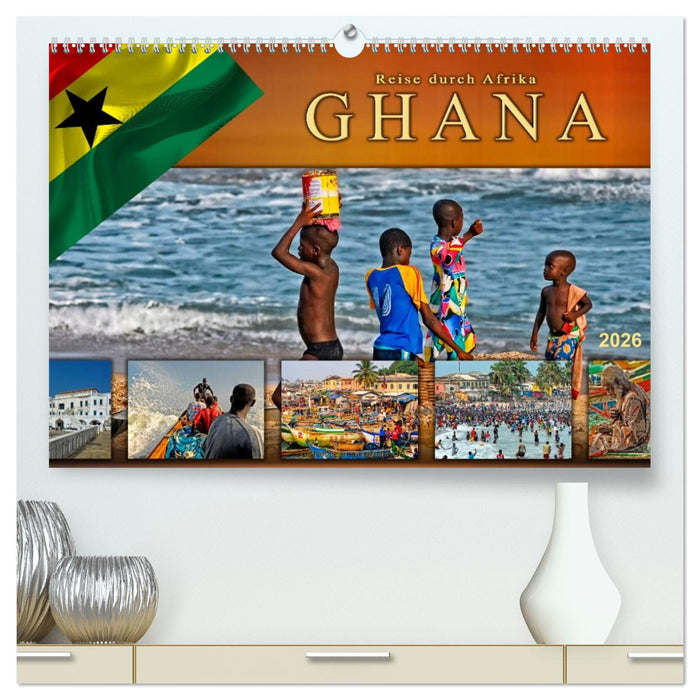 Reise durch Afrika - Ghana (CALVENDO Premium Wandkalender 2026)