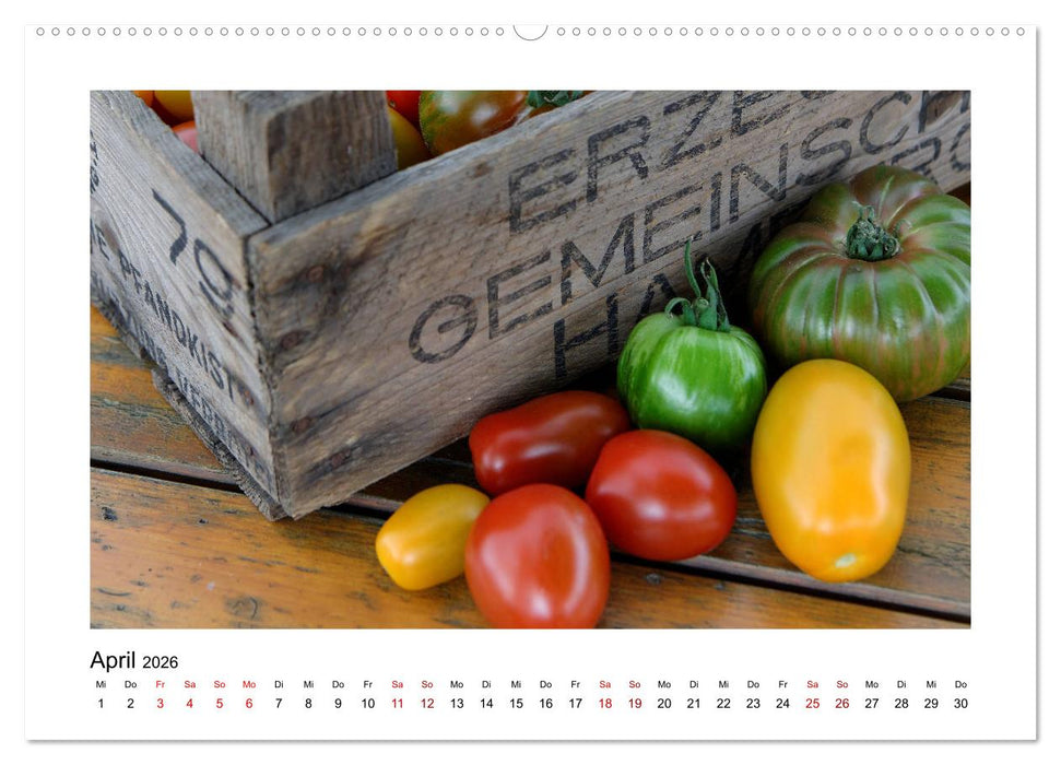 Garten-Idylle 2026 (CALVENDO Premium Wandkalender 2026)