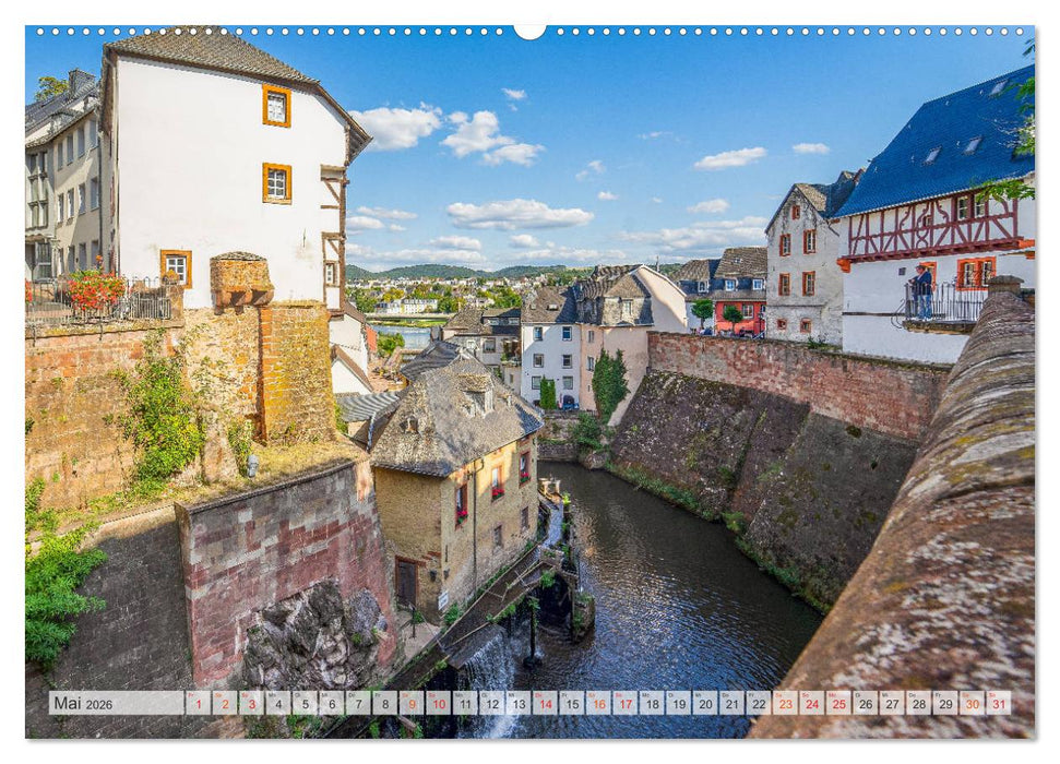 Saarburg Impressionen (CALVENDO Wandkalender 2026)