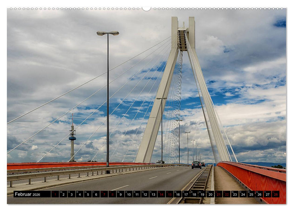 Ludwigshafen - Lebenswerte Stadt am Rhein (CALVENDO Premium Wandkalender 2026)