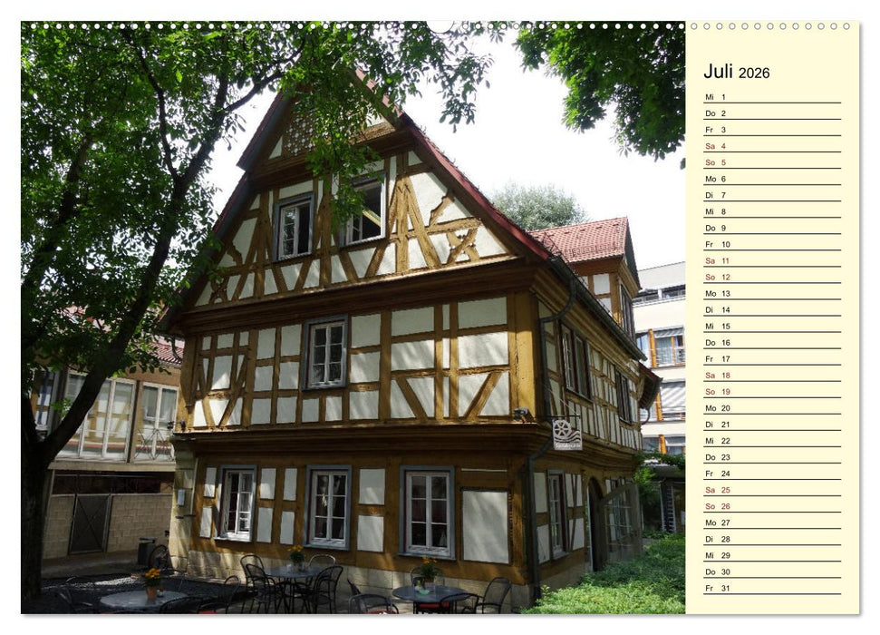 Unterwegs in Schwäbisch Gmünd (CALVENDO Premium Wandkalender 2026)