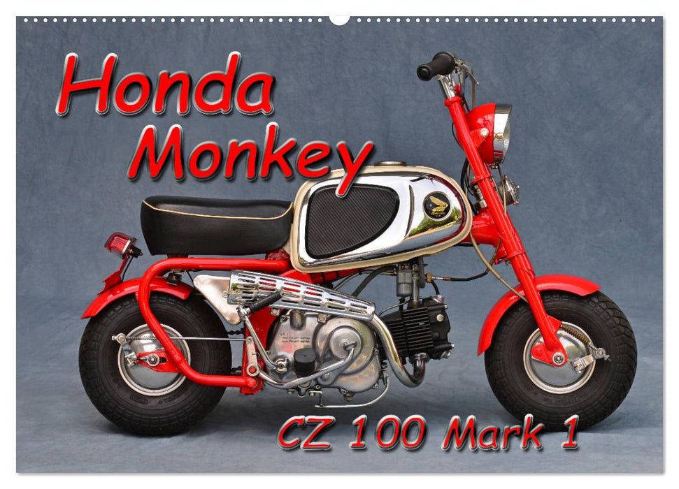 Honda Monkey CZ Mark 1 (CALVENDO Wandkalender 2026)