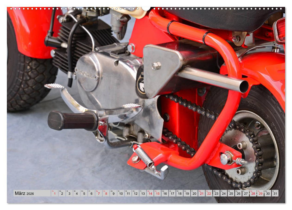 Honda Monkey CZ Mark 1 (CALVENDO Wandkalender 2026)