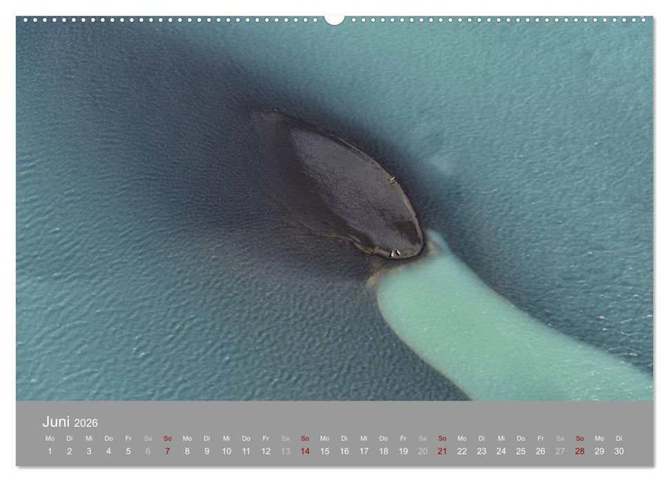 Naturkunst - Luftbilder (CALVENDO Premium Wandkalender 2026)