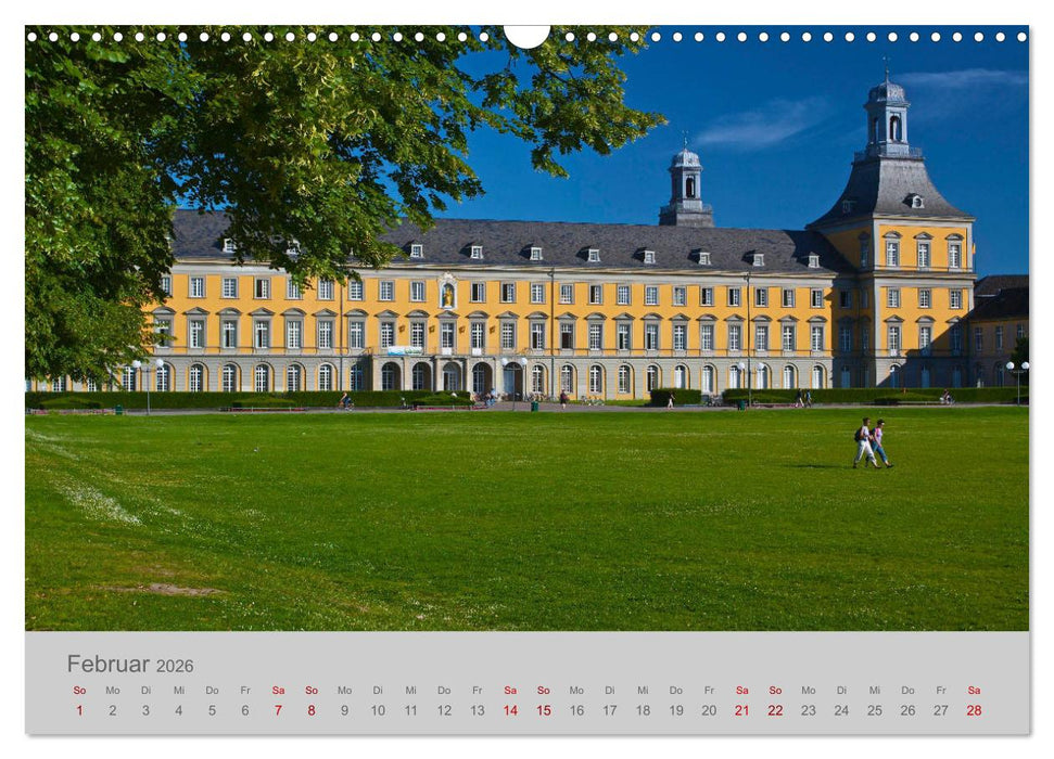 Bonn Die Stadt am Rhein (CALVENDO Wandkalender 2026)